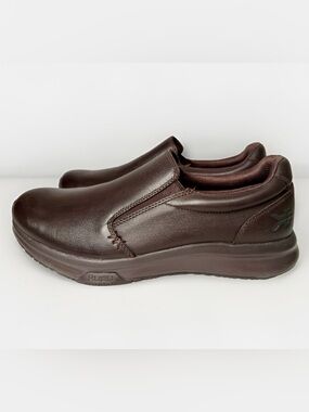 KURU Kivi 2 Men’s 12 Slip-on Shoes Anti-Slip Work Shoes Espresso Brown 2.0 NEW